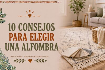 10 consejos para elegir una alfombra