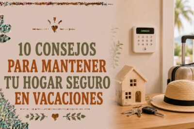 10 consejos para mantener tu hogar seguro en vacaciones