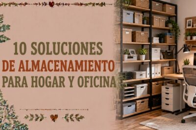 10 soluciones de almacenamiento para hogar y oficina