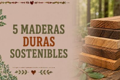 5 maderas duras sostenibles