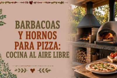 Barbacoas y hornos para pizza: cocina al aire libre
