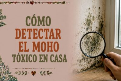 Cómo detectar el moho tóxico en casa