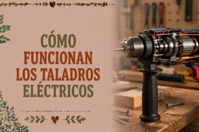 Cómo funcionan los taladros eléctricos