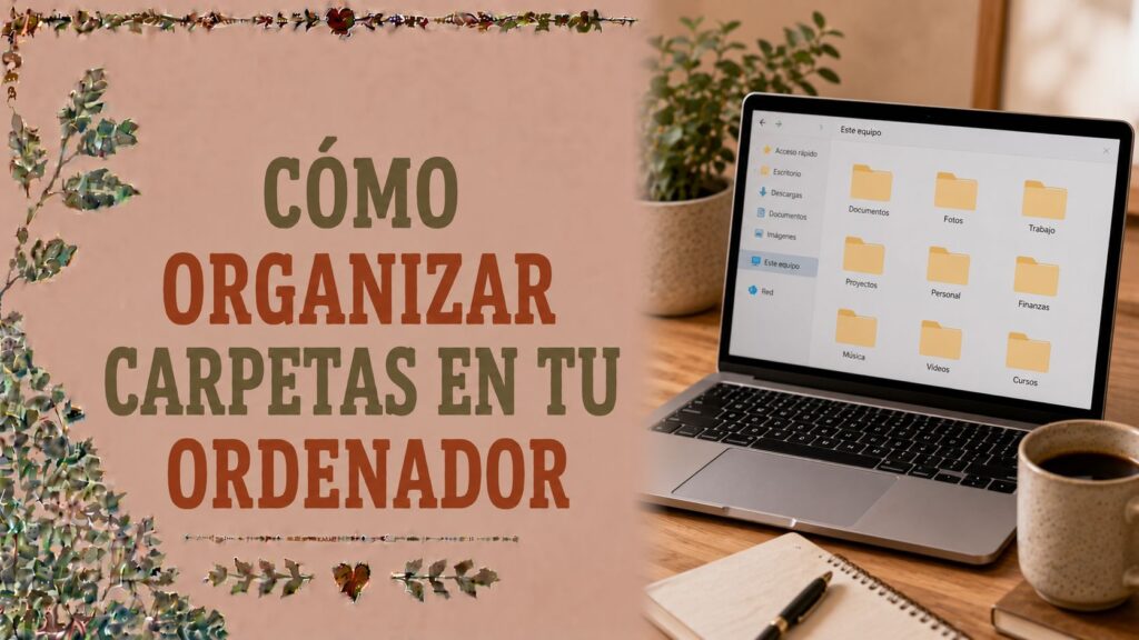 Cómo organizar carpetas en tu ordenador