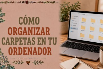 Cómo organizar carpetas en tu ordenador