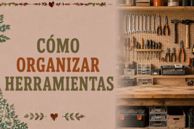 Cómo organizar herramientas