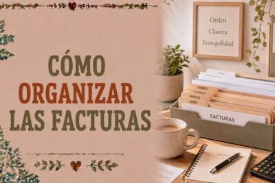 Cómo organizar las facturas