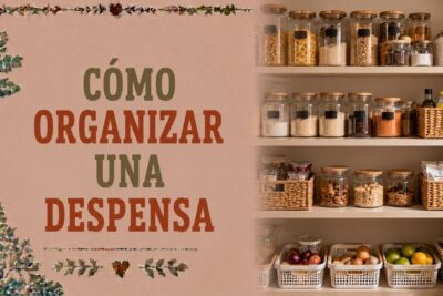 Cómo organizar una despensa