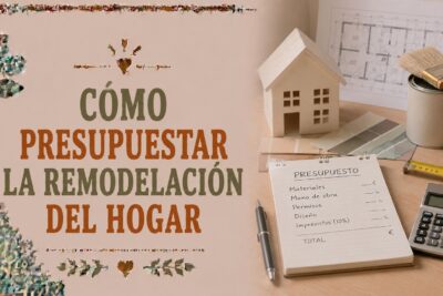 Cómo presupuestar la remodelación del hogar