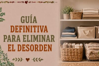 Guía definitiva para eliminar el desorden