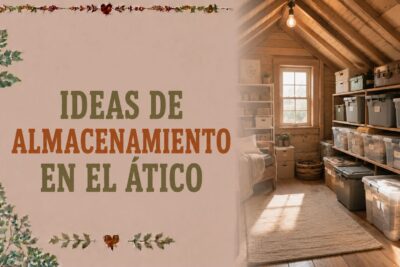 Ideas de almacenamiento en el ático