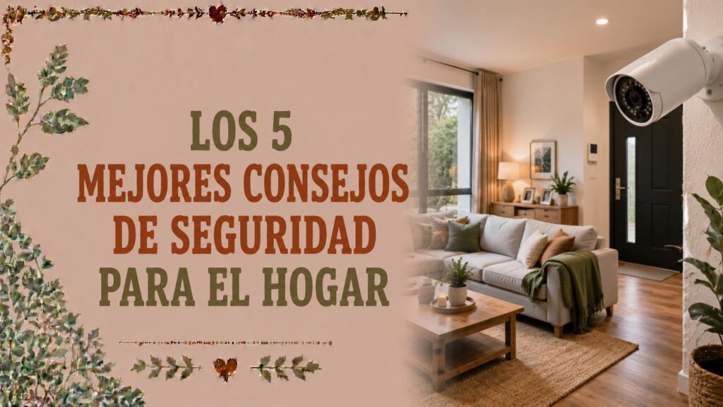Los 5 mejores consejos de seguridad para el hogar
