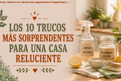 Los 10 trucos más sorprendentes para una casa reluciente