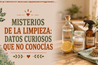 Misterios de la limpieza: datos curiosos que no conocías