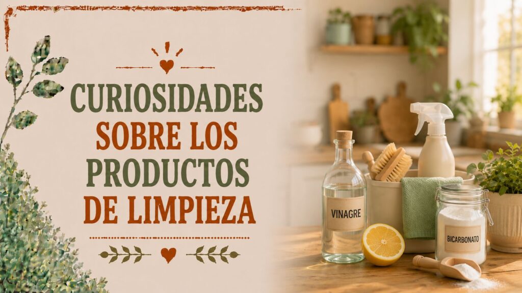Curiosidades sobre los productos de limpieza