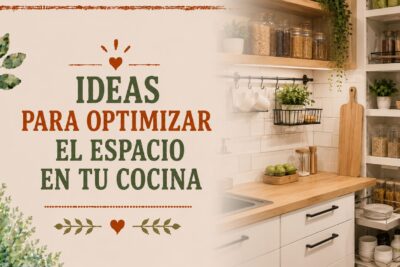 Ideas para optimizar el espacio en tu cocina