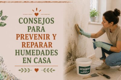 Consejos para prevenir y reparar humedades en casa