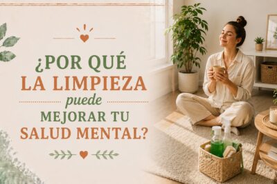 ¿Por qué la limpieza puede mejorar tu salud mental?