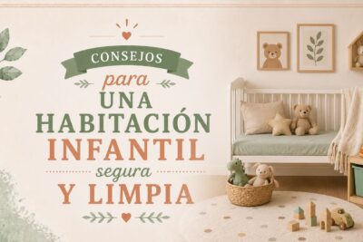 Consejos para una habitación infantil segura y limpia