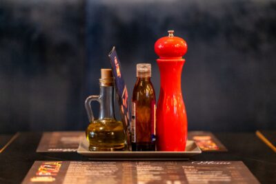 Botella de vinagre