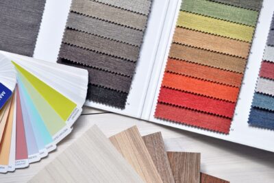 Muestras de color de pintura