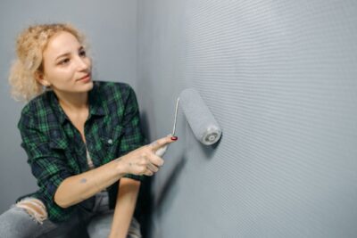 Tratamiento de pared de gamuza sintética